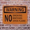 Signmission No Smoking Matches or Open Flame OSHA Warning Sign, Plastic, 10in W x 7in L, 2PK OS-2PACK-WS-P-710-L-19696 - alternate 8